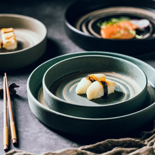 Aurora Edge Artisan Plate