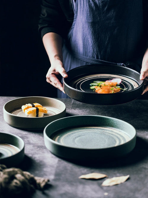 Aurora Edge Artisan Plate