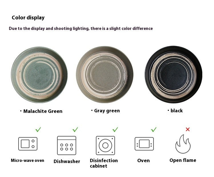 Aurora Edge Artisan Plate