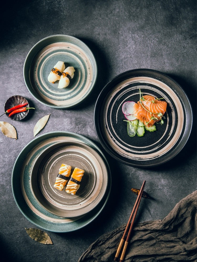 Aurora Edge Artisan Plate