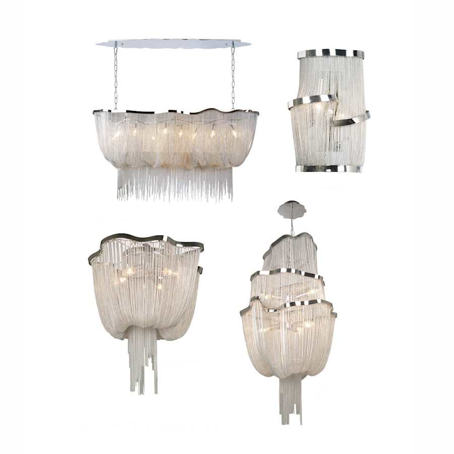 Avenue Lighting Mullholand Dr. 6 Light 20" Wide Chandelier