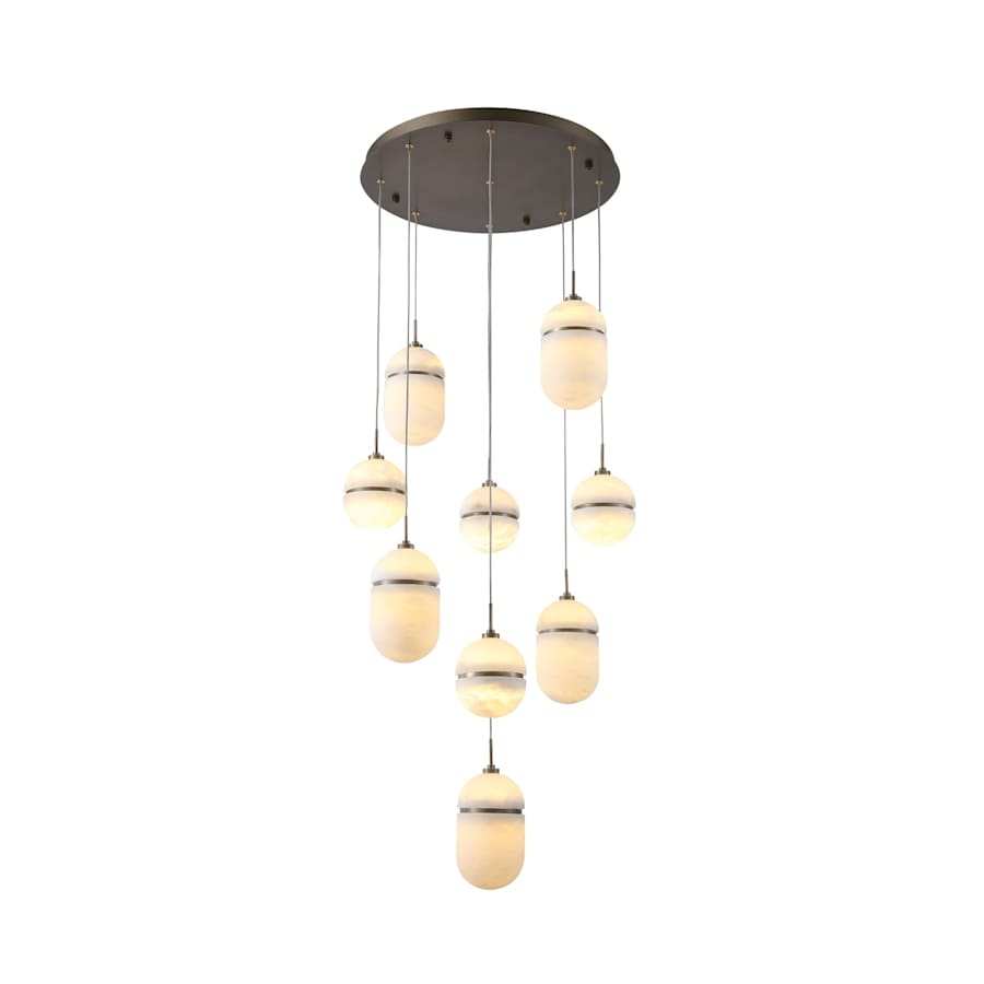 Avenue Lighting Sedona 9 Light 20" Wide Multi Light Pendant
