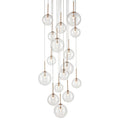 Avenue Lighting Delilah 16 Light 34" Wide Multi Light Pendant with Glass Shades