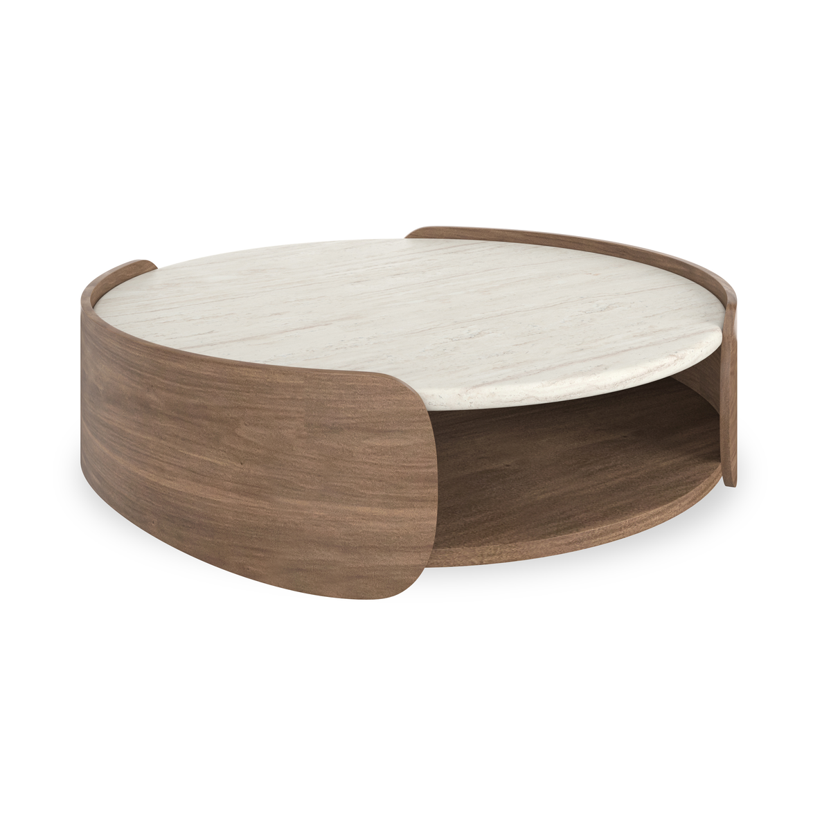 Caracole Classic Fleur Open Cocktail Table INV