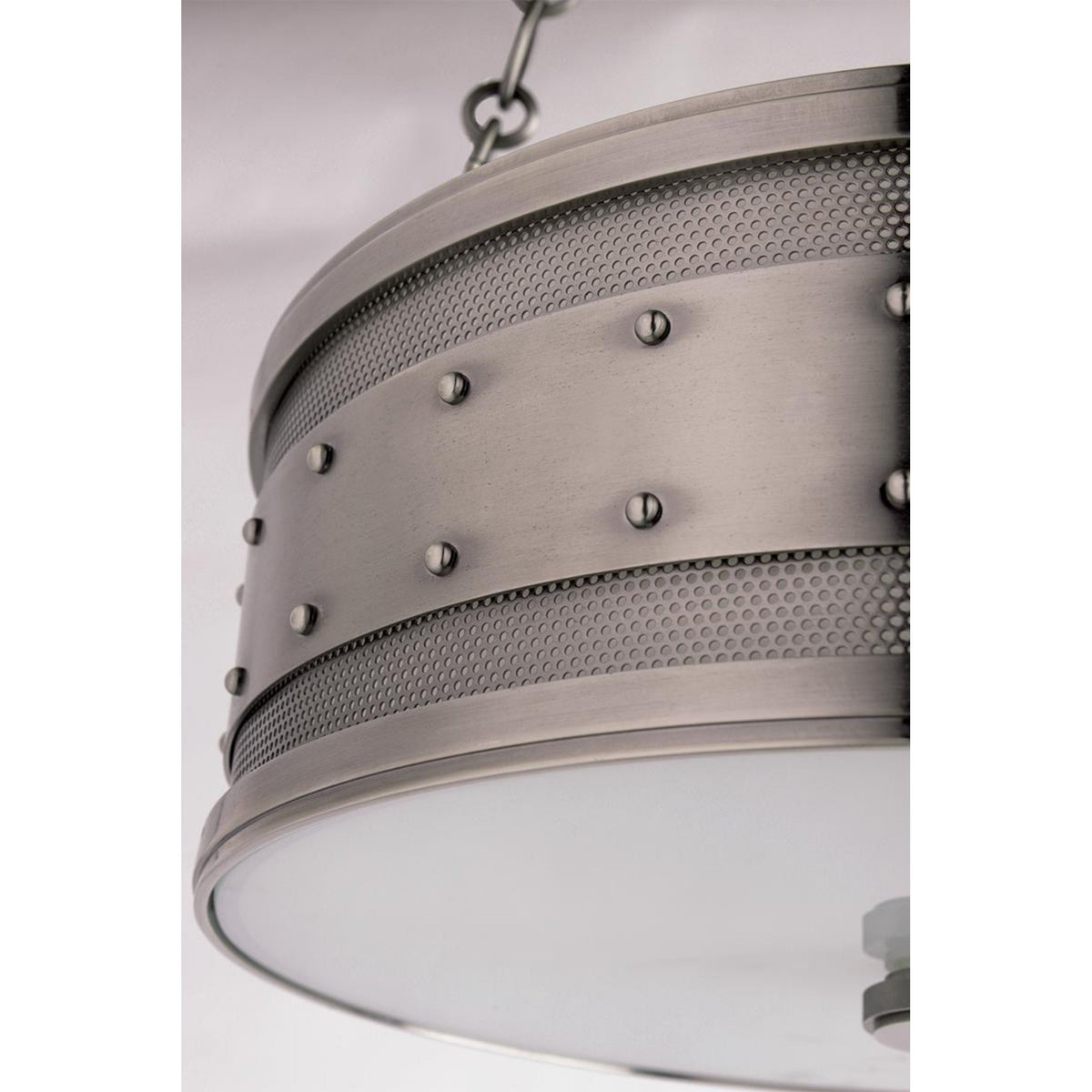 Gaines 4-Light Chandelier in Historic Nickel 22L x 22W x 5.75H