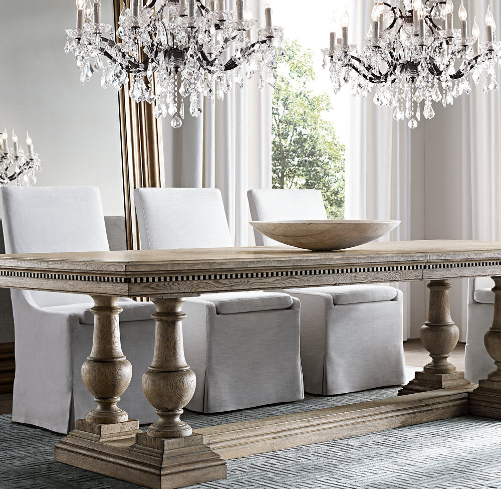 Baroque Crystal Candelabra Chandelier