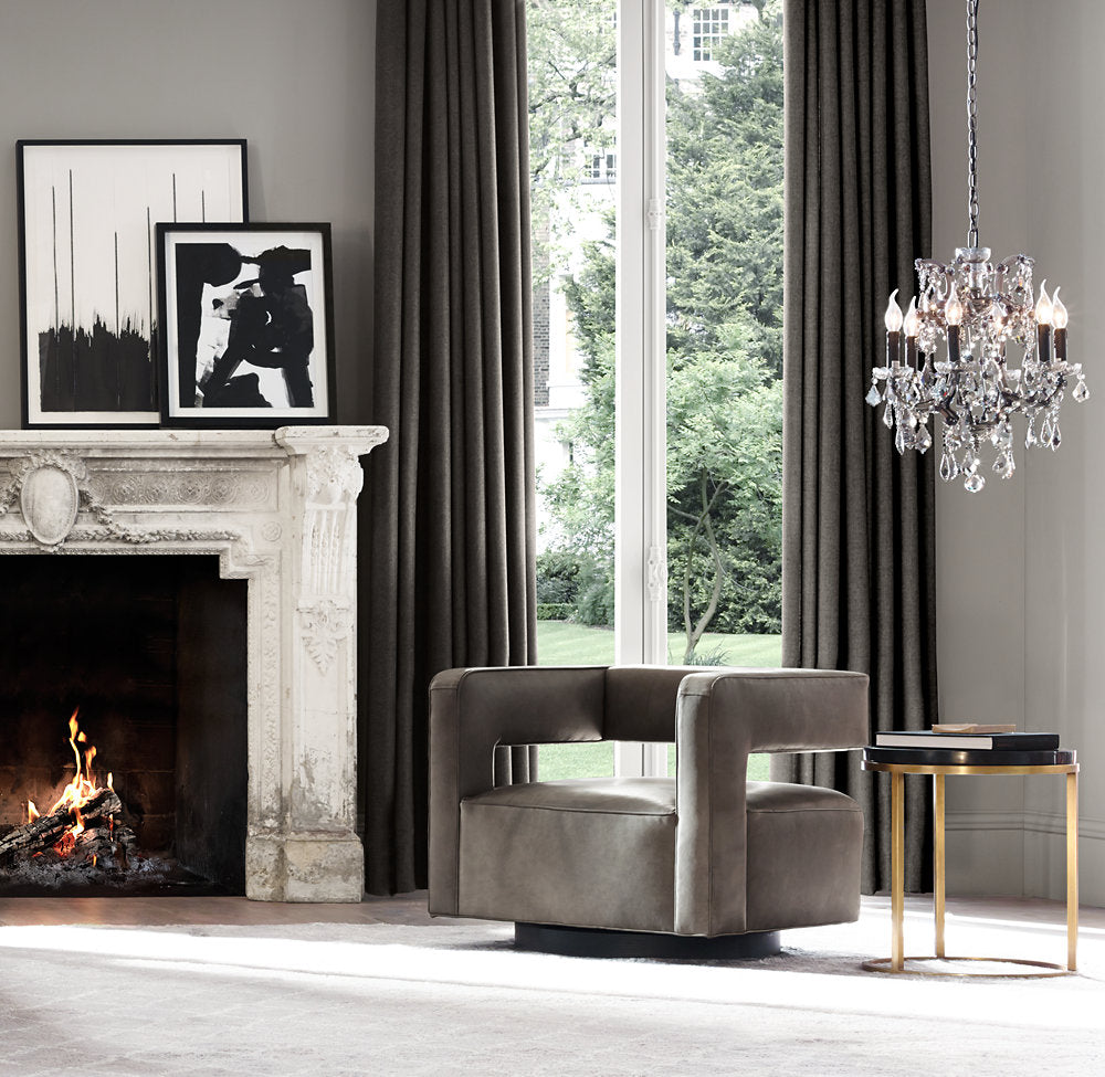 Baroque Crystal Candelabra Chandelier