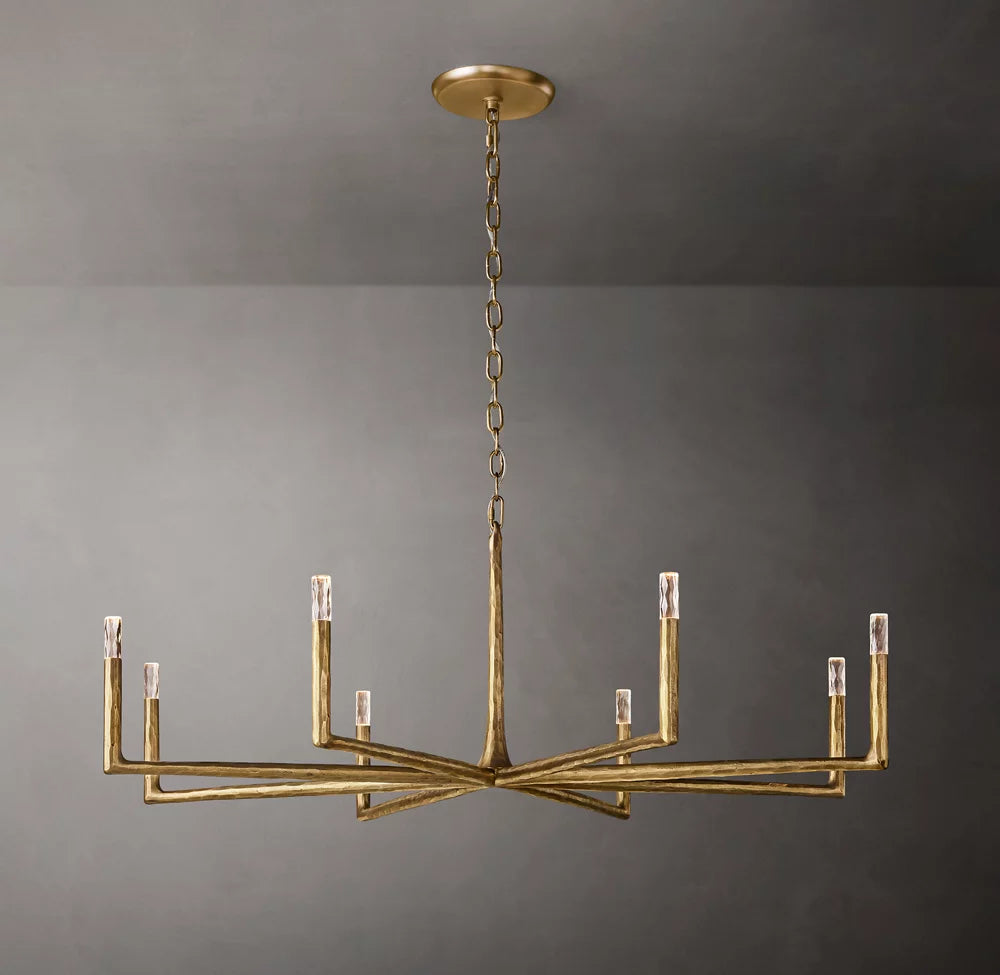 Thaddeus Round Chandelier 60" For Living Room