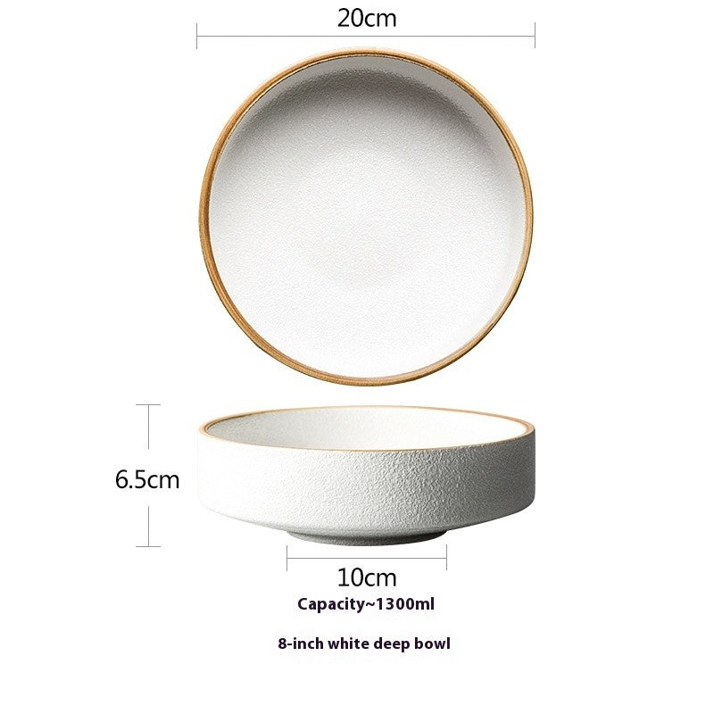 Bellcrest Tall-Foot Deep Bowl