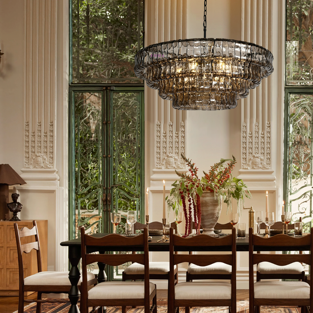 Gelida Round Chandelier 24"36"48"60"