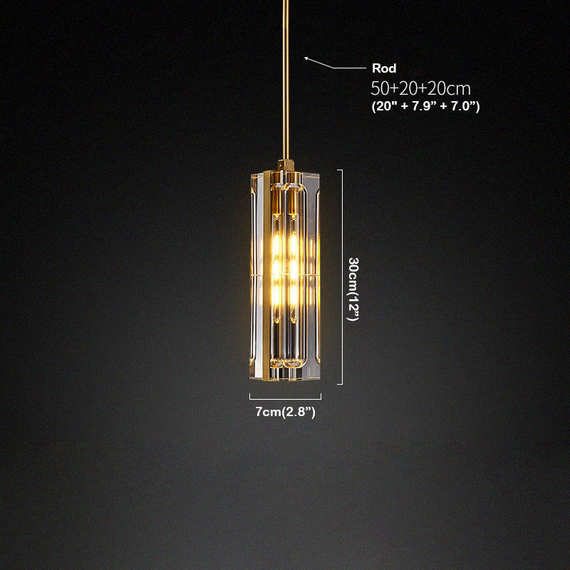 Industrial Wind Pendant Crystal Lighting