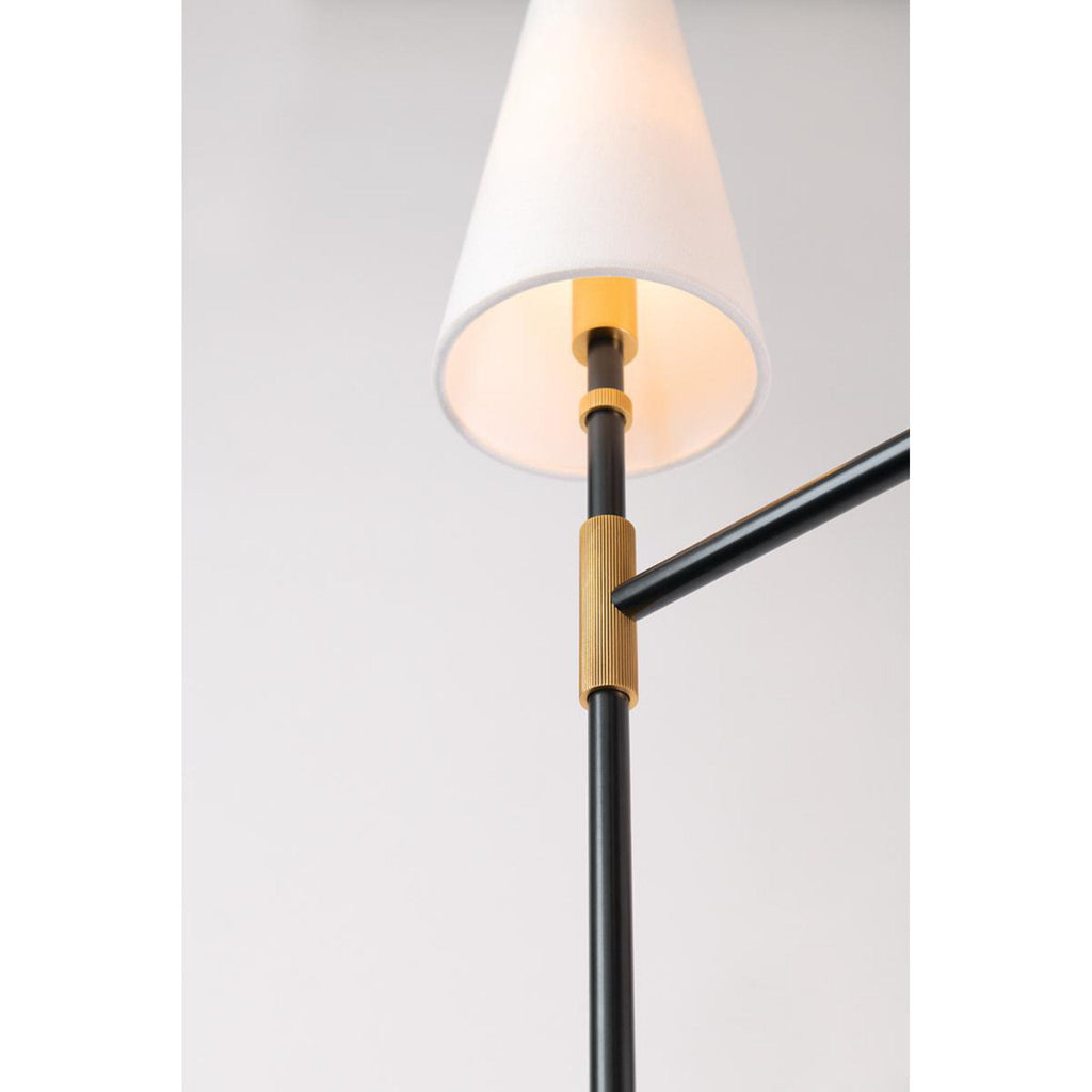 Bowery 6-Light Chandelier in Aged Old Bronze 28L x 28W x 24.5H
