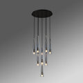 Apollin Round Crystal Chandelier For Kitchen Island Chandelier