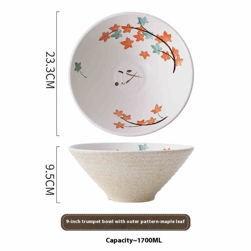Chrysanthemum Crest Rain-Hat Soup Bowl