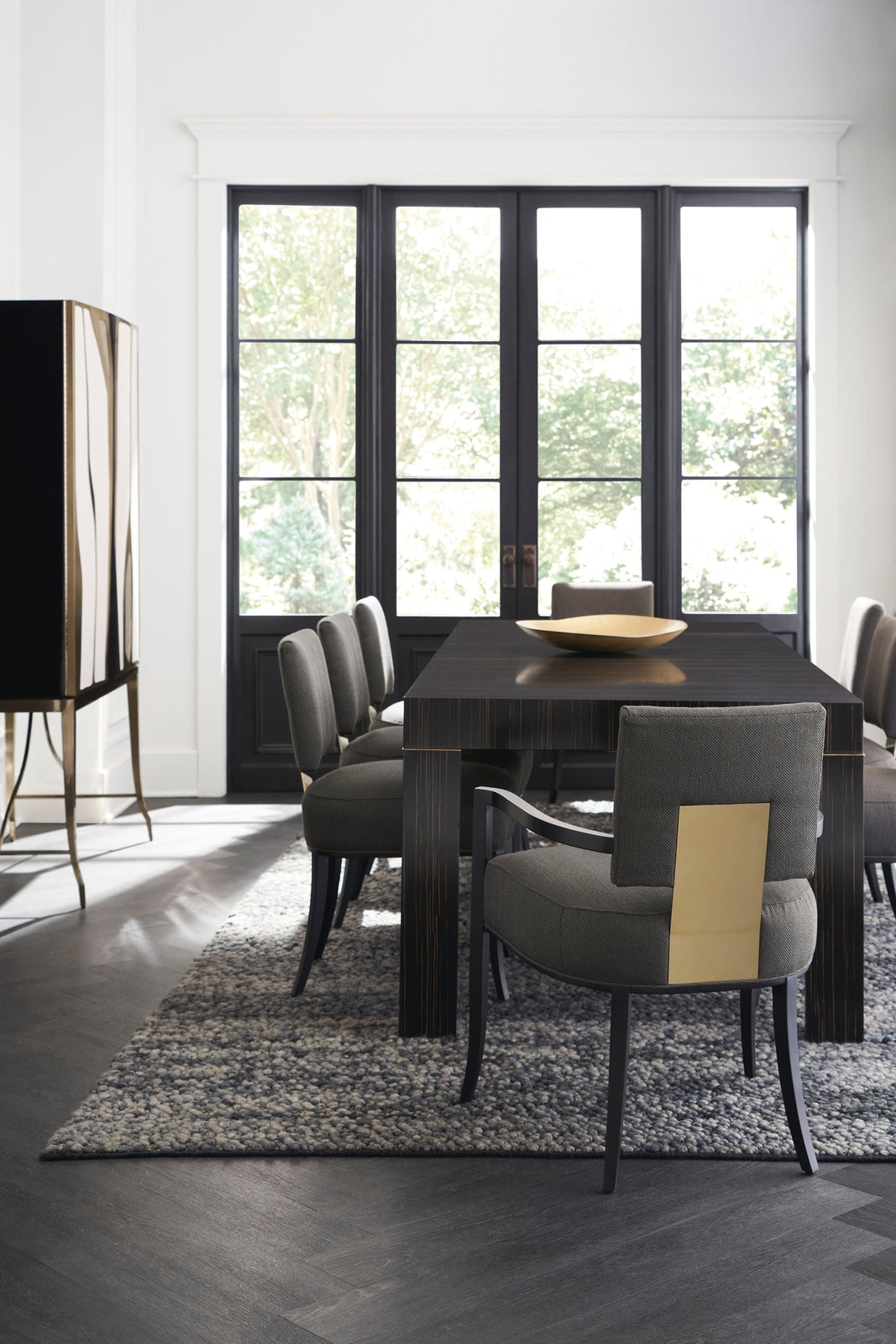 Caracole Signature Metropolitan Uptown Tall Cabinet Clearance