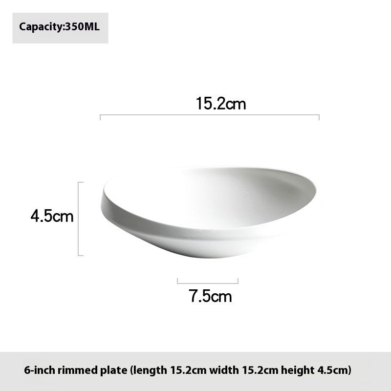 Cloudnest Glazed Porcelain Plate