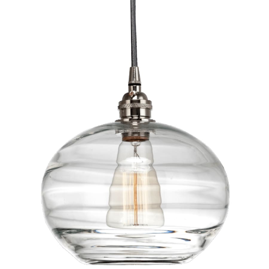 Hammerton Studio Coppa 29" Wide Artisan Crafted Optic Glass 9 Light Pendant
