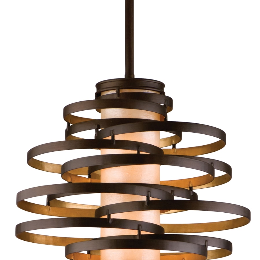 Corbett Lighting Vertigo 2 Light 18" Wide Pendant with Fabric Shade