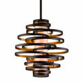 Corbett Lighting Vertigo 2 Light 18" Wide Pendant with Fabric Shade