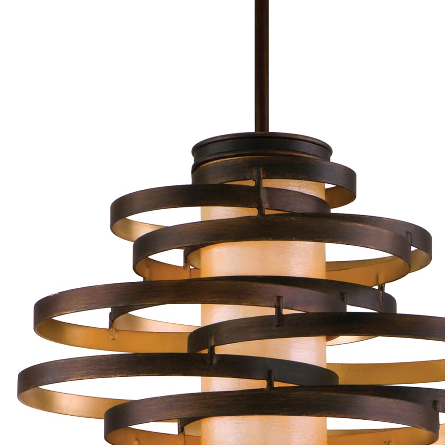 Corbett Lighting Vertigo 3 Light 23" Wide Chandelier with Fabric Shade