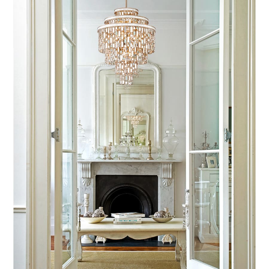 Corbett Lighting Dolcetti 19 Light 32" Wide Chandelier with Glass Shade