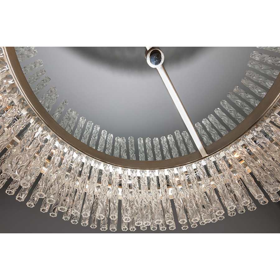 Corbett Lighting Chime 8 Light 36" Chandelier with Hand-Crafted Iron