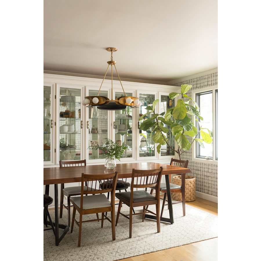 Corbett Lighting Hopper 9 Light 32" Wide Ring Chandelier