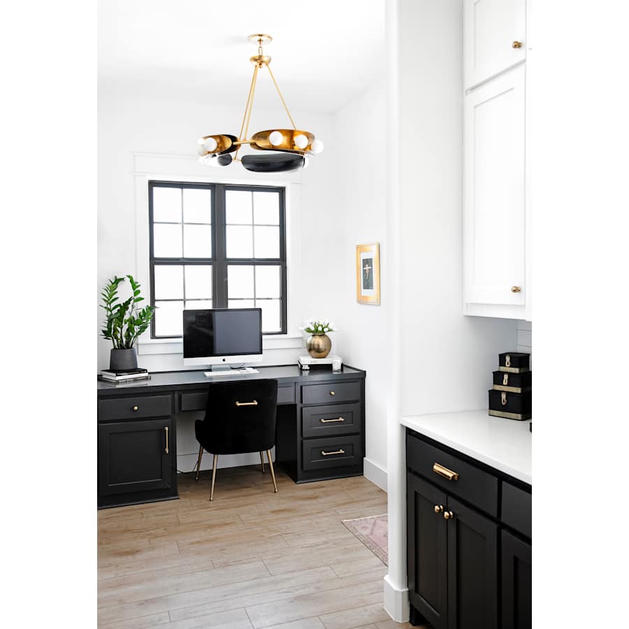 Corbett Lighting Hopper 9 Light 32" Wide Ring Chandelier