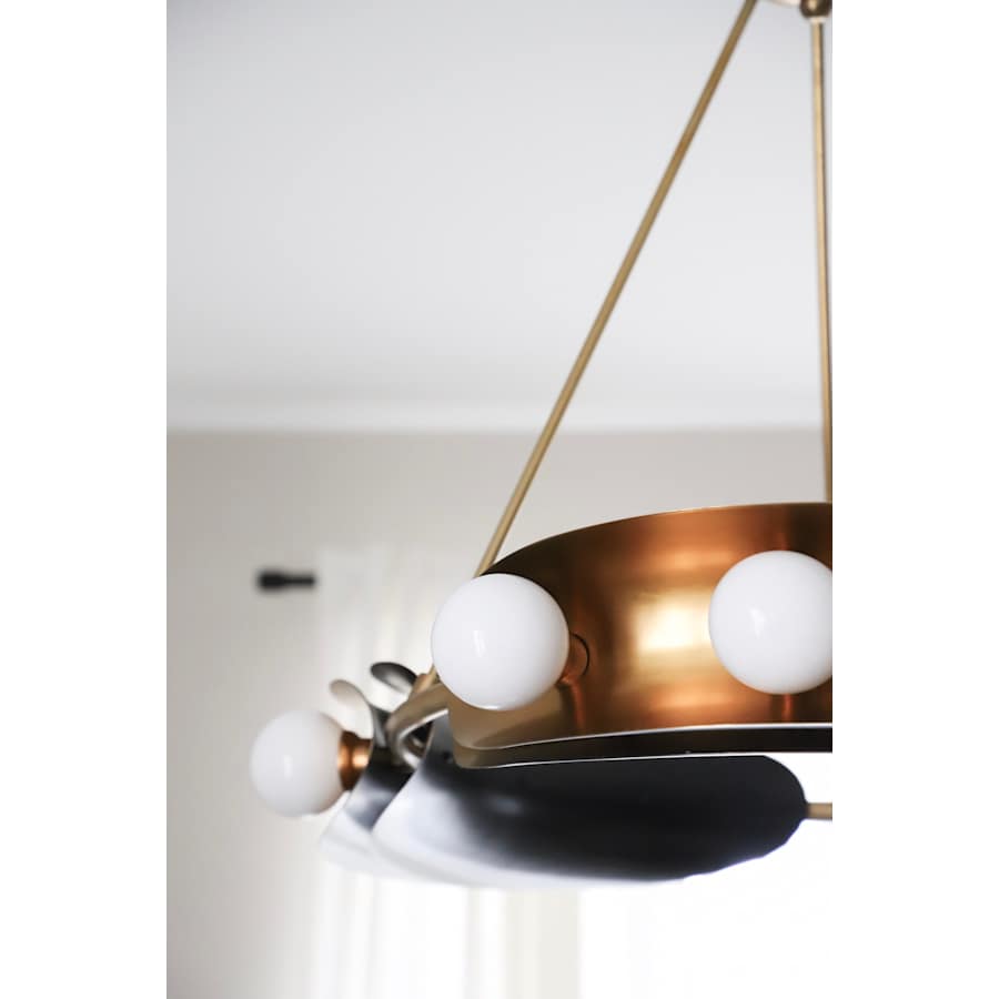 Corbett Lighting Hopper 9 Light 32" Wide Ring Chandelier