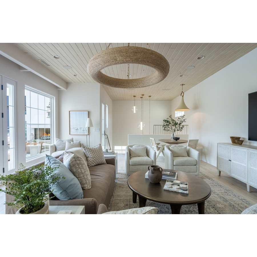 Corbett Lighting Lure 16 Light 50" Wide Ring Chandelier