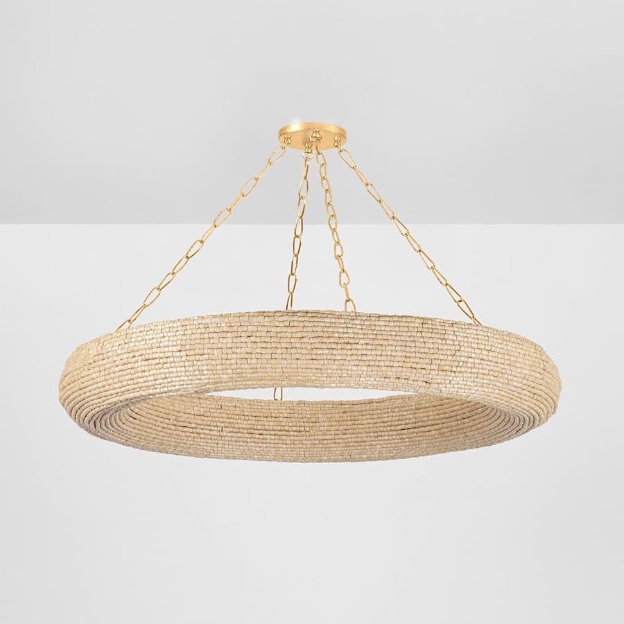 Corbett Lighting Lure 16 Light 50" Wide Ring Chandelier