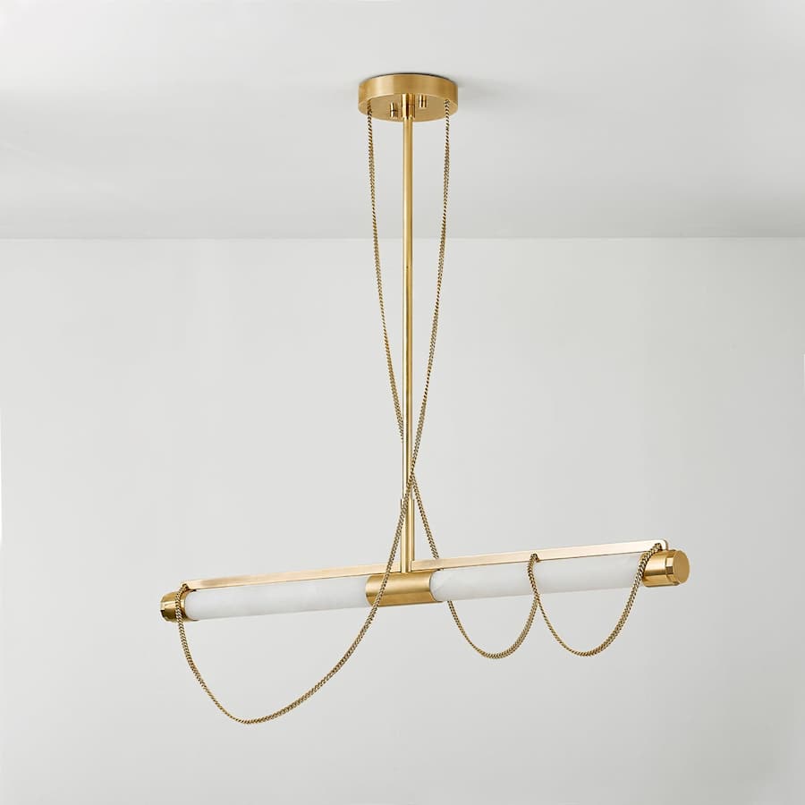 Corbett Lighting Lariat 48" Wide LED Linear Pendant