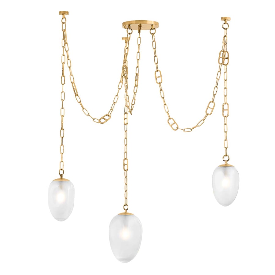 Corbett Lighting Daith 3 Light 48" Wide Multi Light Pendant