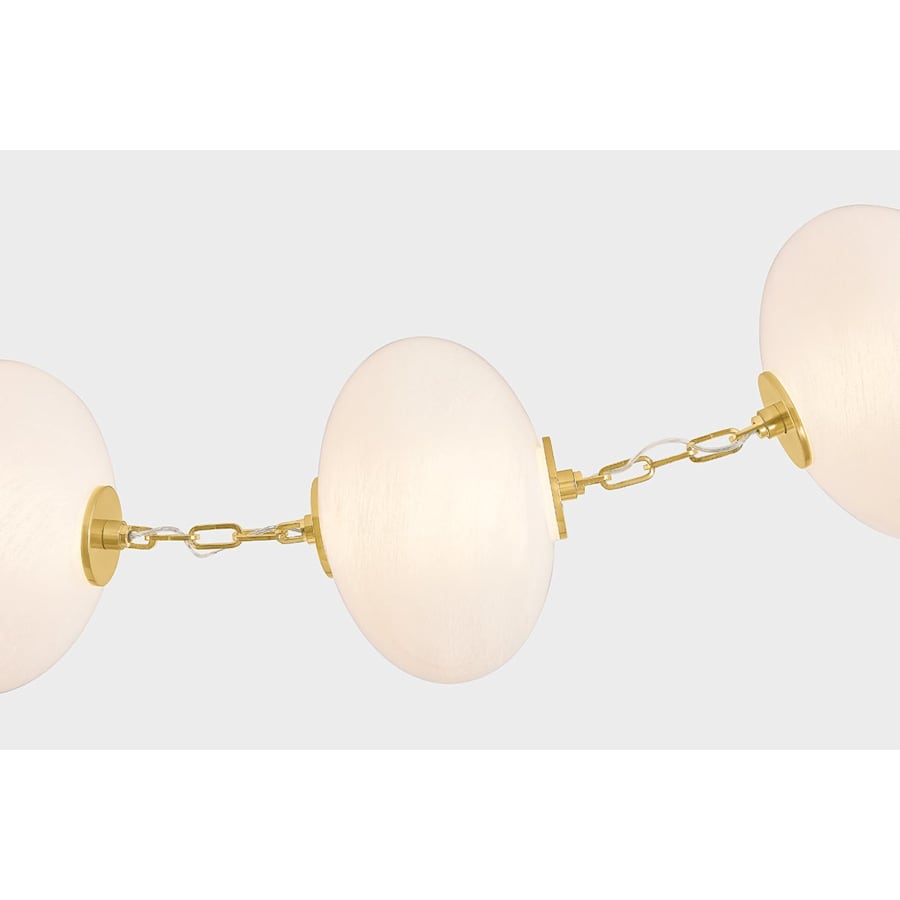 Corbett Lighting Nephele 99" Wide Linear Pendant