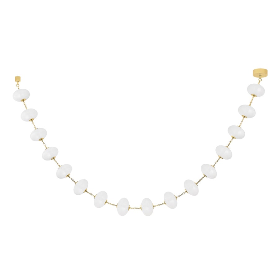 Corbett Lighting Nephele 178" Wide Linear Chandelier