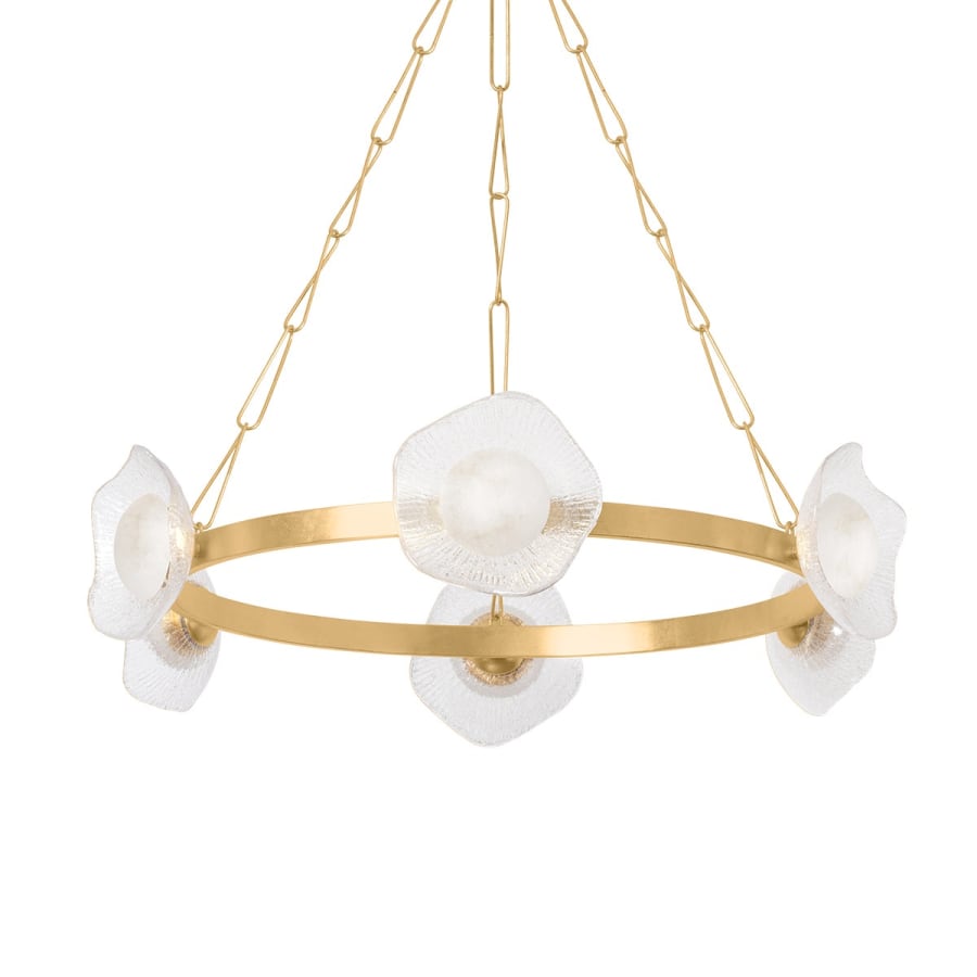 Corbett Lighting Almandine 42" Wide Ring Chandelier