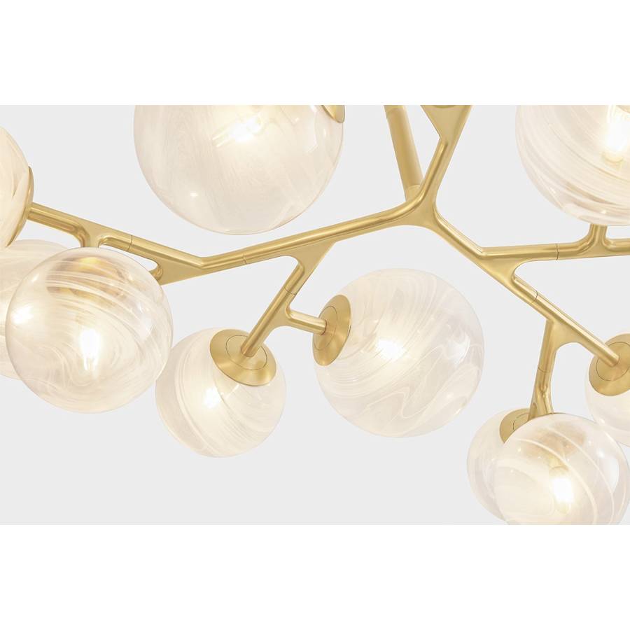 Corbett Lighting Glasgow 15 Light 46" Wide Chandelier