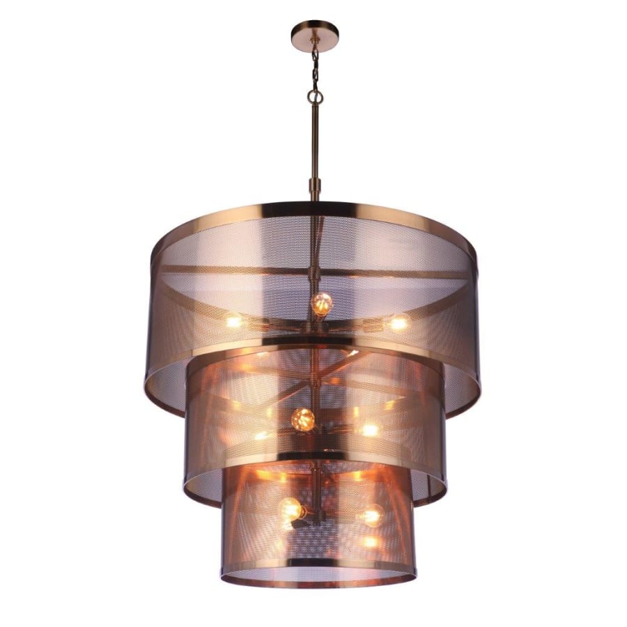 Craftmade Mesh 12 Light 36" Wide Pendant