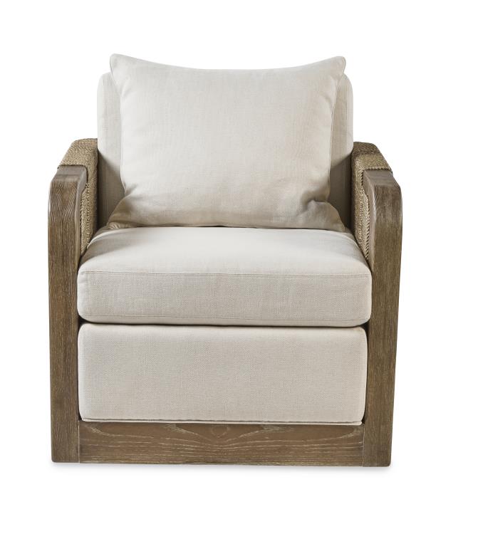 Century Furniture Tessuto Swivel Lounge Chair