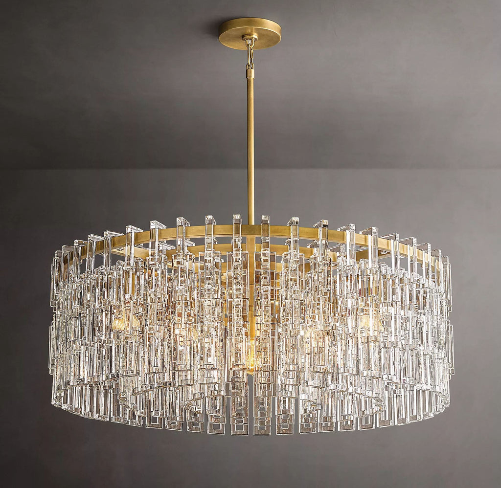 Marignan Round Chandelier 36"-1