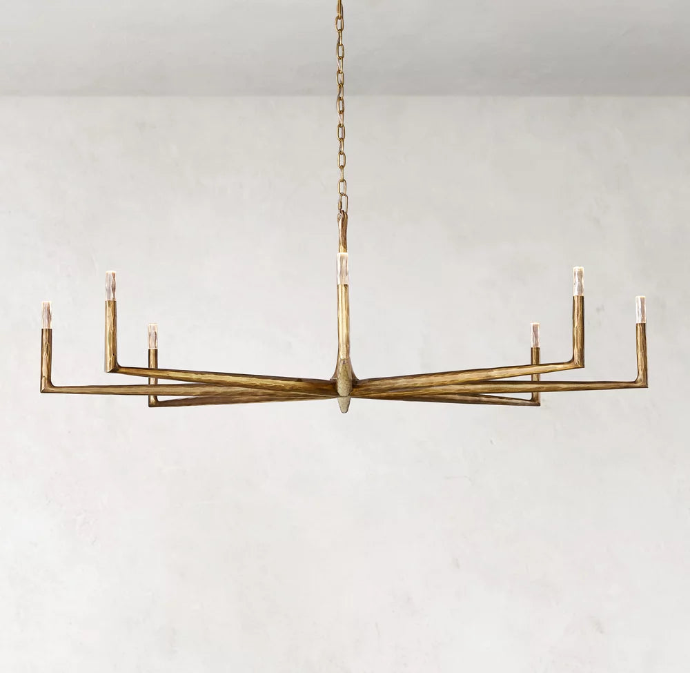Thaddeus Round Chandelier 72" For Living Room