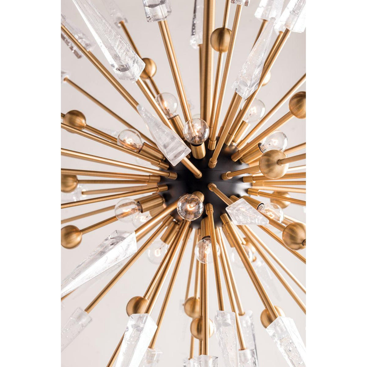 Sparta 18-Light Chandelier in Polished Nickel 48L x 48W x 48H