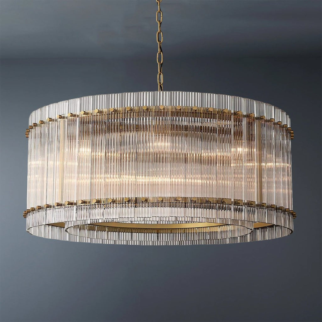 Modern San Marcol Cake Round Luxury Chandelier 37"