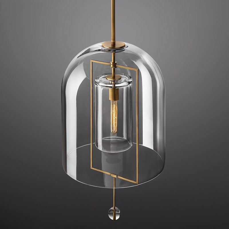 Fulcrum Glass Grand Pendant Light 13"
