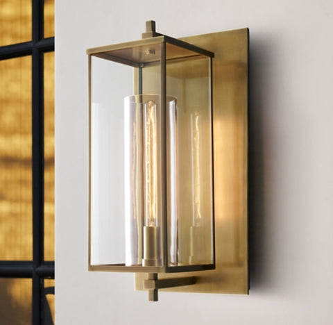 Devaux Glass Shade Wall Sconce