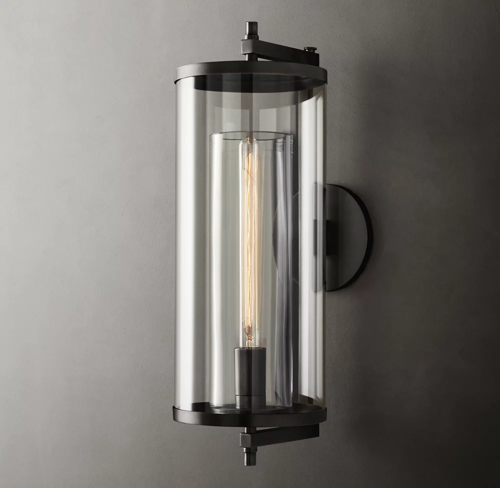 Devaux Square Shade Grand Wall Sconce 23"H