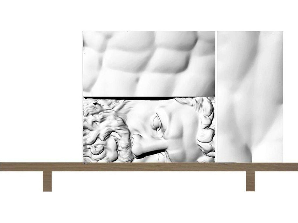 Ercole E Afrodite Modular Wood Sideboard