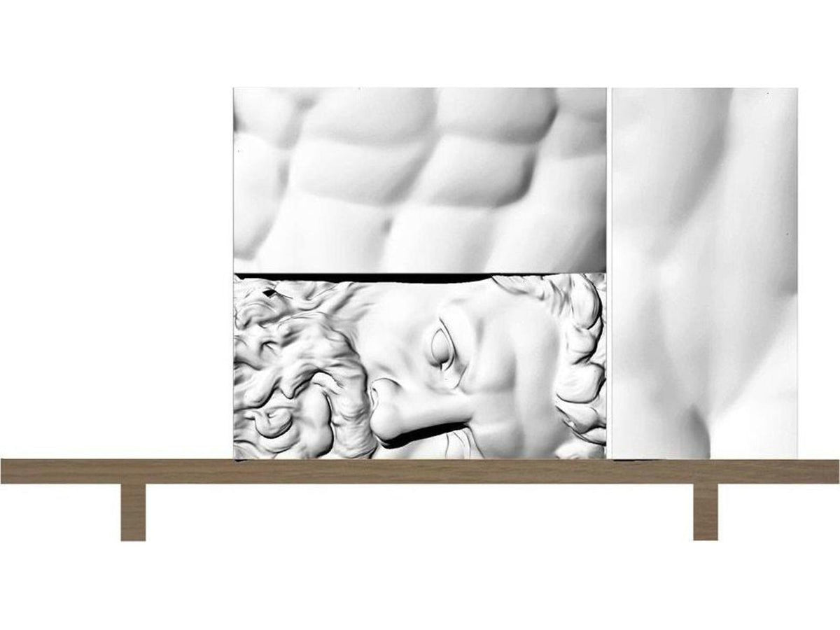 Ercole E Afrodite Modular Wood Sideboard