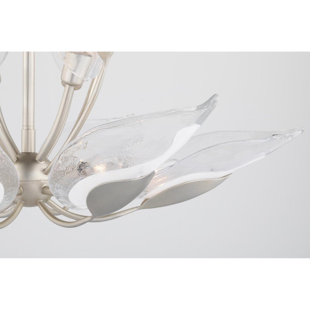 Blossom 24-Light Chandelier in Gold Leaf 55L x 55W x 37H