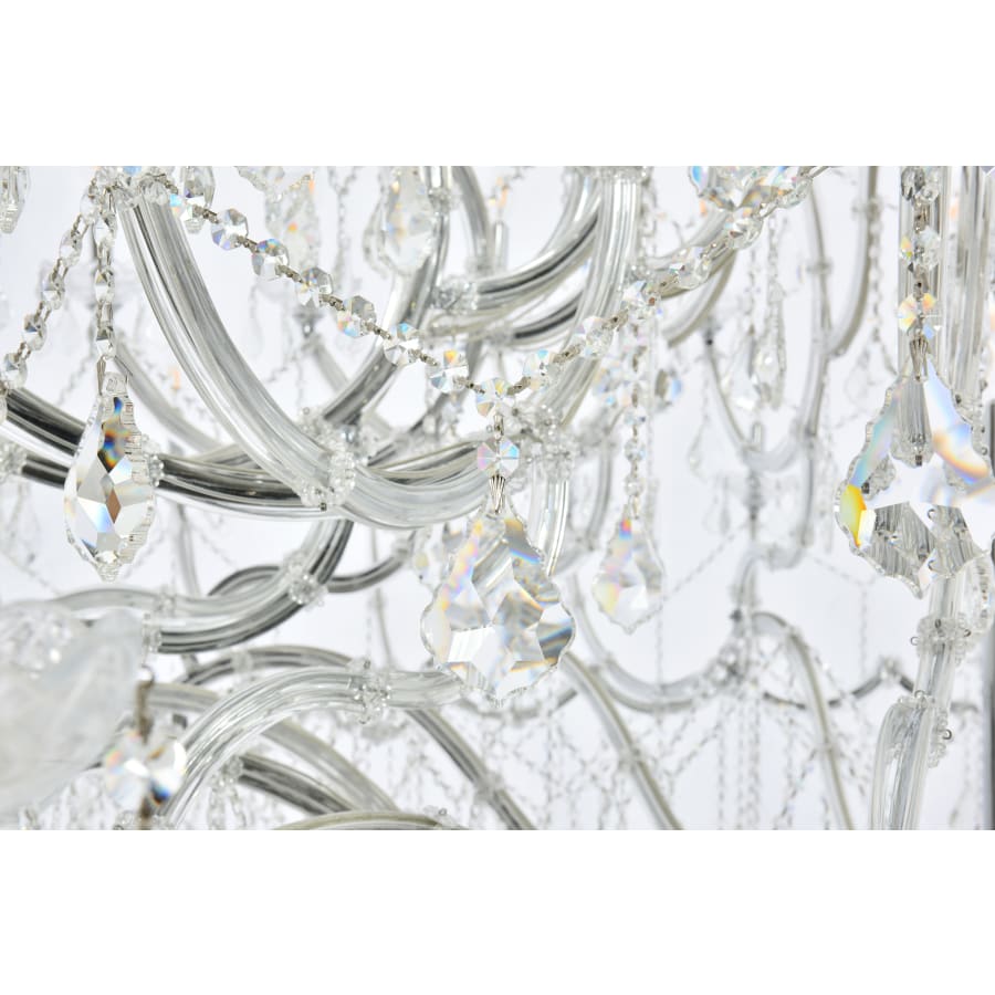 Elegant Lighting Maria Theresa 84 Light 96" Wide Crystal Chandelier with Clear Royal Cut Crystals